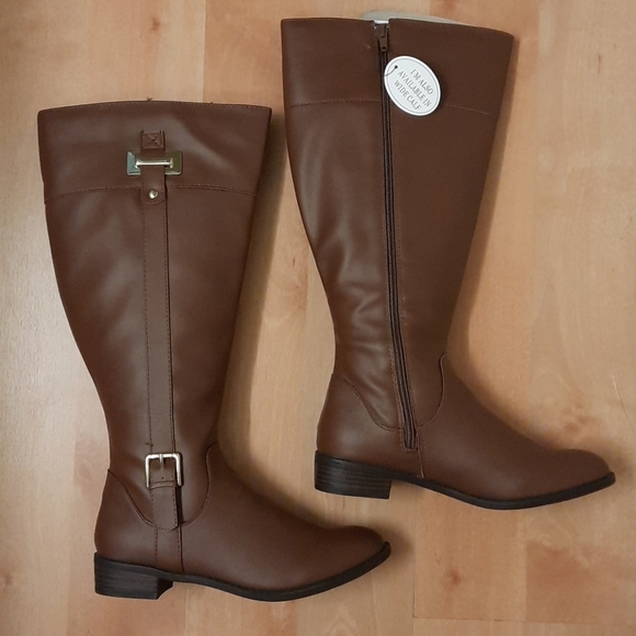 Karen Scott Deliee Cognac Riding Boots - Picture 7 of 16